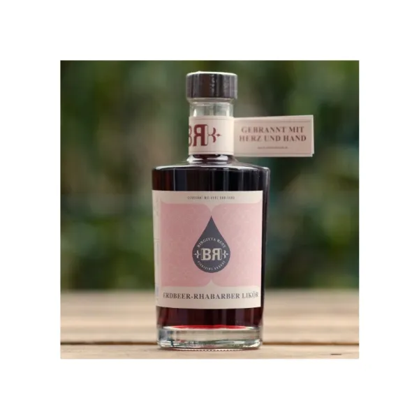 Erdbeer-Rhabarber-Likör 350 ml