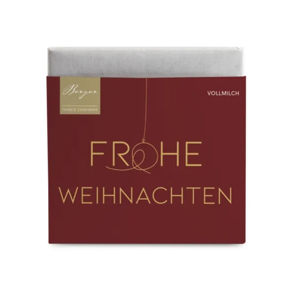 Vollmilchschokolade Frohe Weihnachten 70 g