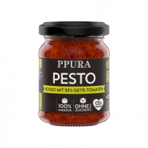 Pesto rosso mit 53% getrockneten Tomaten 120 g